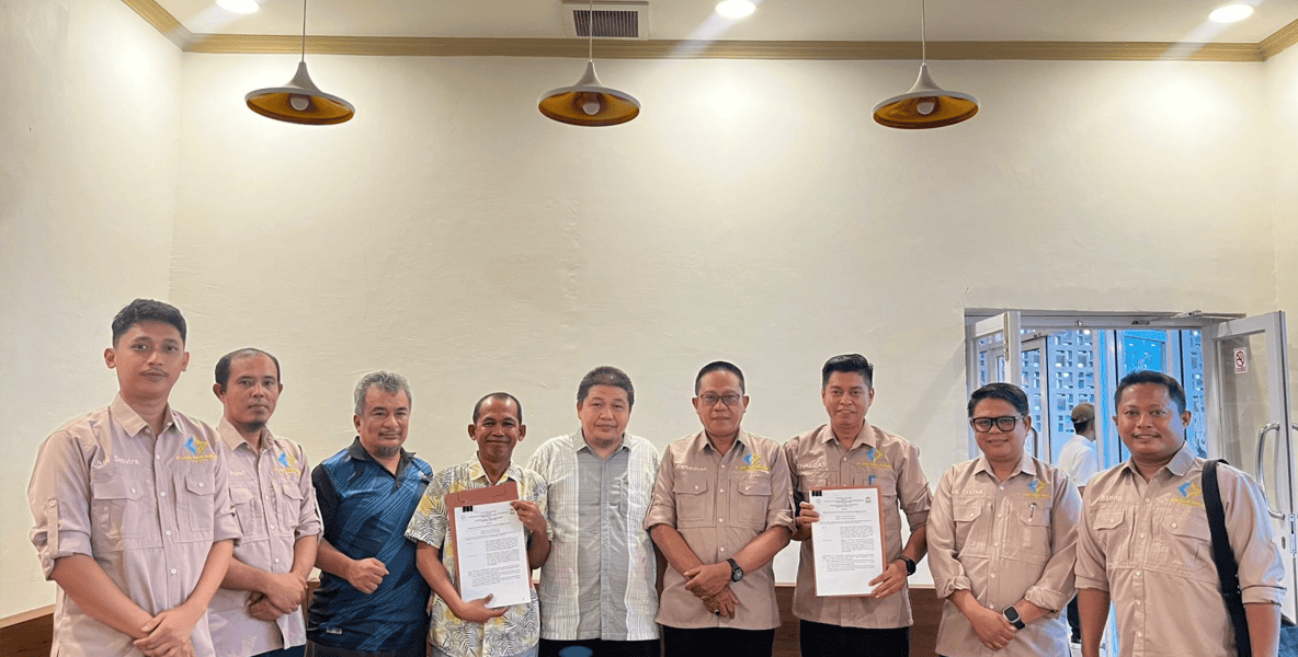 Penandatanganan PKS dengan Perumda Luwu Utara